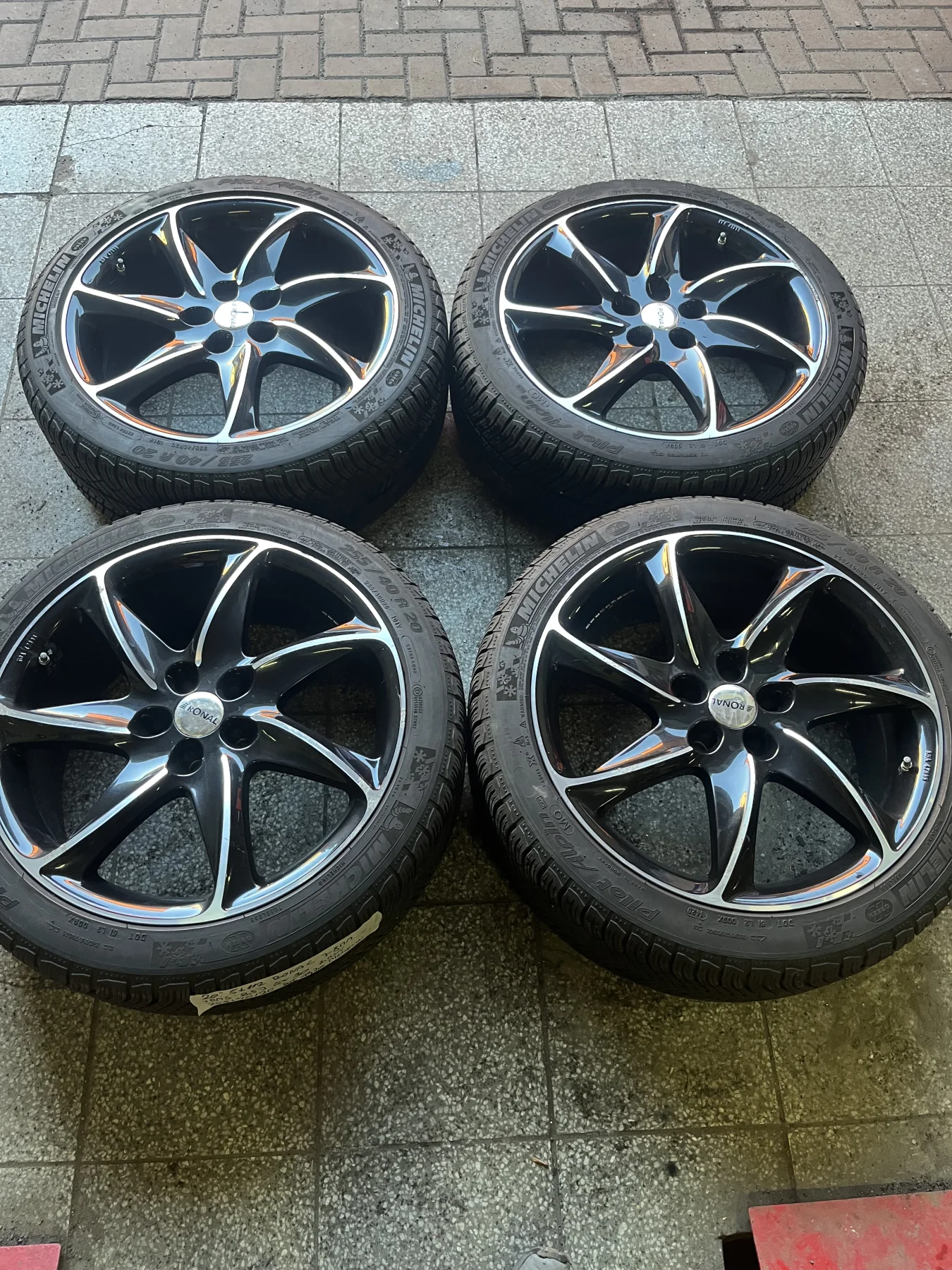 Alu kola 5x112 r20 RONAL - TPMS