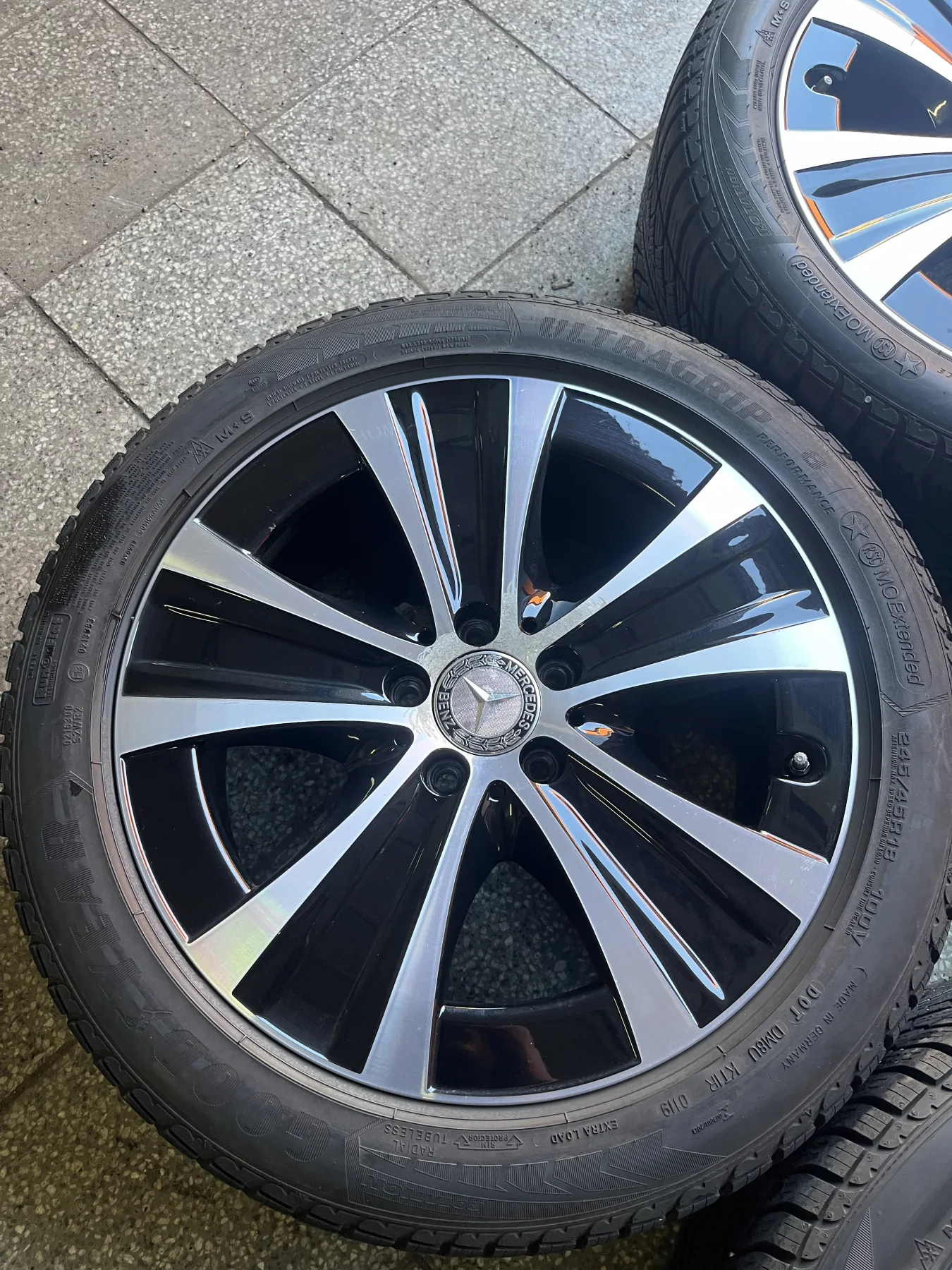 Alu kola 5x112 r18 Mercedes TPMS – fotografie 4