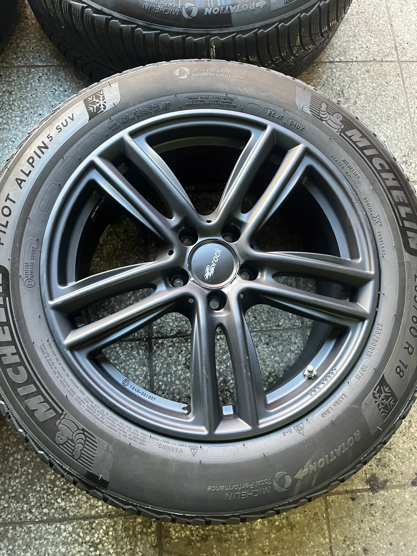 Alu kola 5x112 r18 Brock - VW TIGUAN -TPMS – fotografie 4