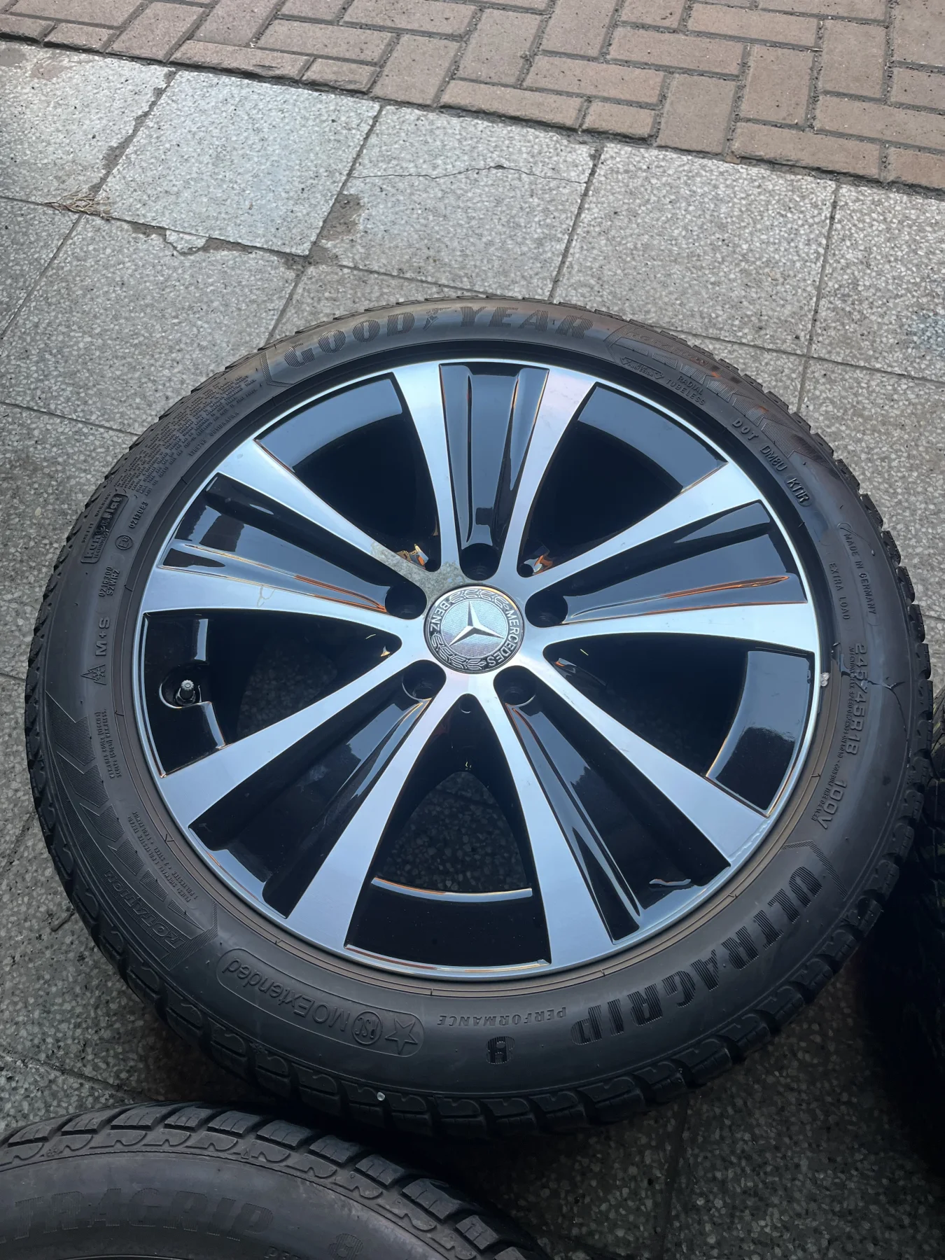 Alu kola 5x112 r18 Mercedes TPMS – fotografie 2