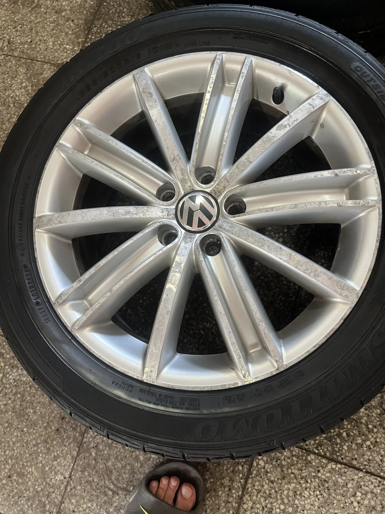 Alu kola 5x112 r18 Volkswagen – fotografie 5