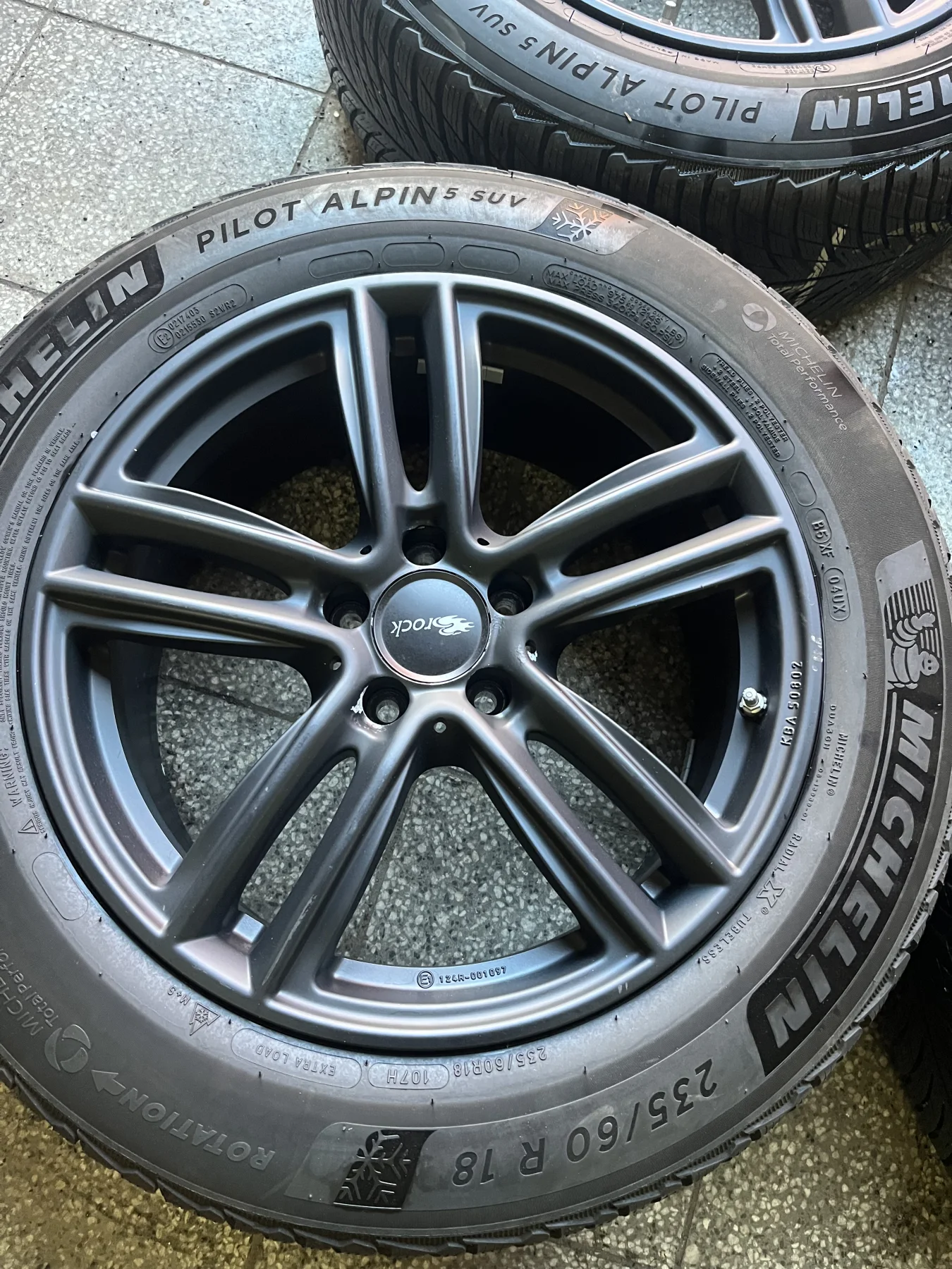 Alu kola 5x112 r18 Brock - VW TIGUAN -TPMS – fotografie 3