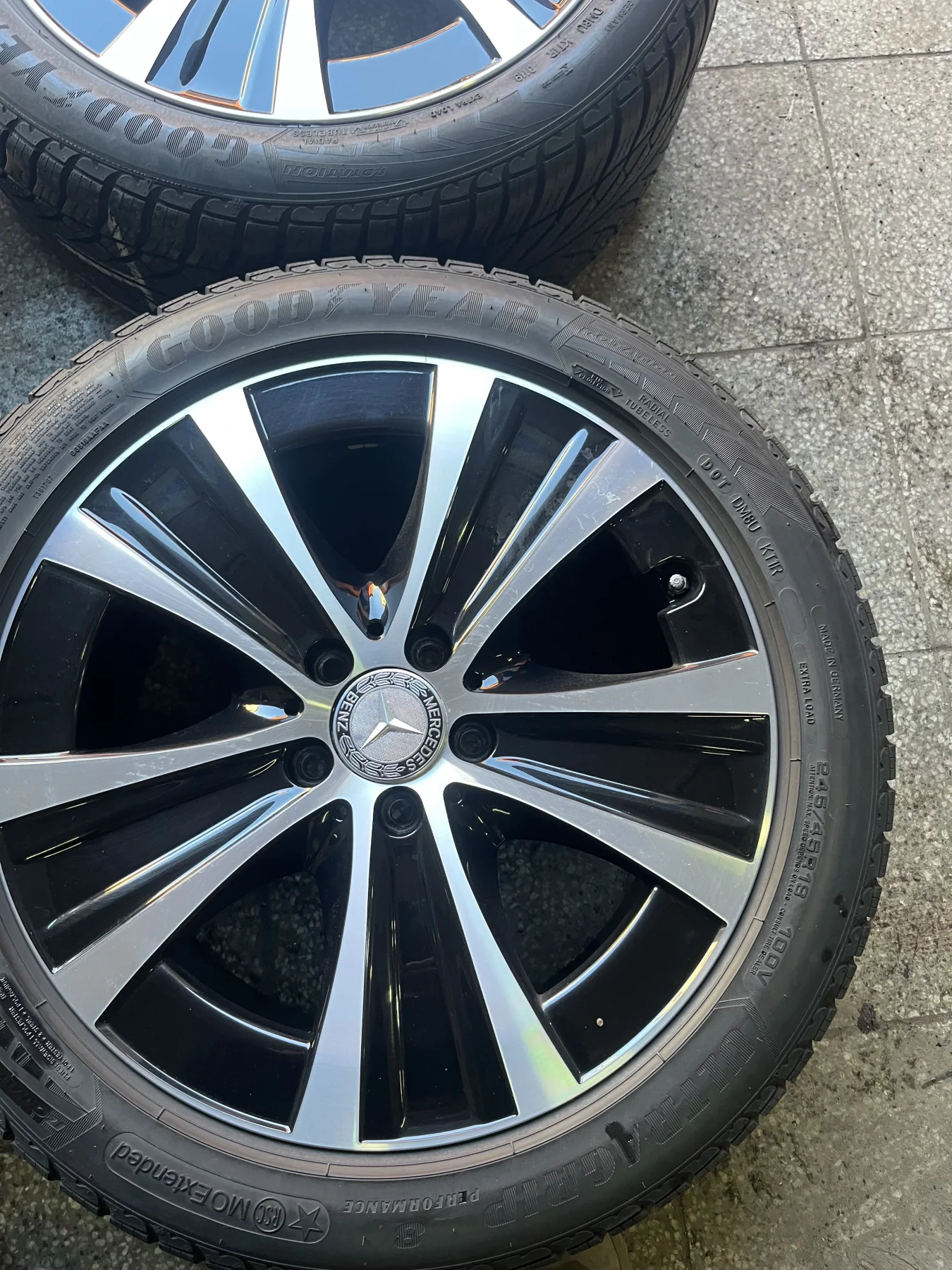 Alu kola 5x112 r18 Mercedes TPMS – fotografie 5