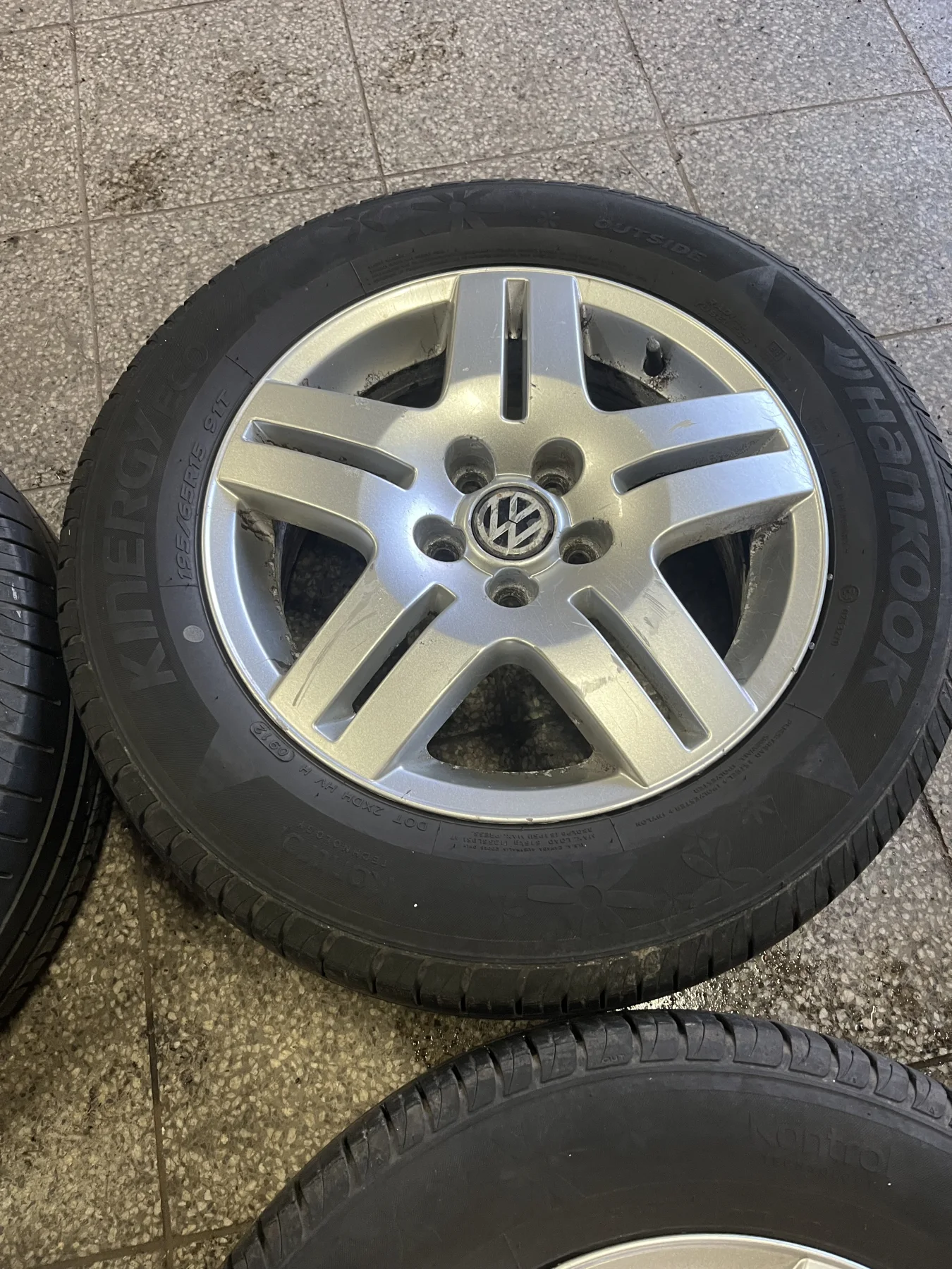 Alu kola 5x100 r15 Volkswagen – fotografie 3
