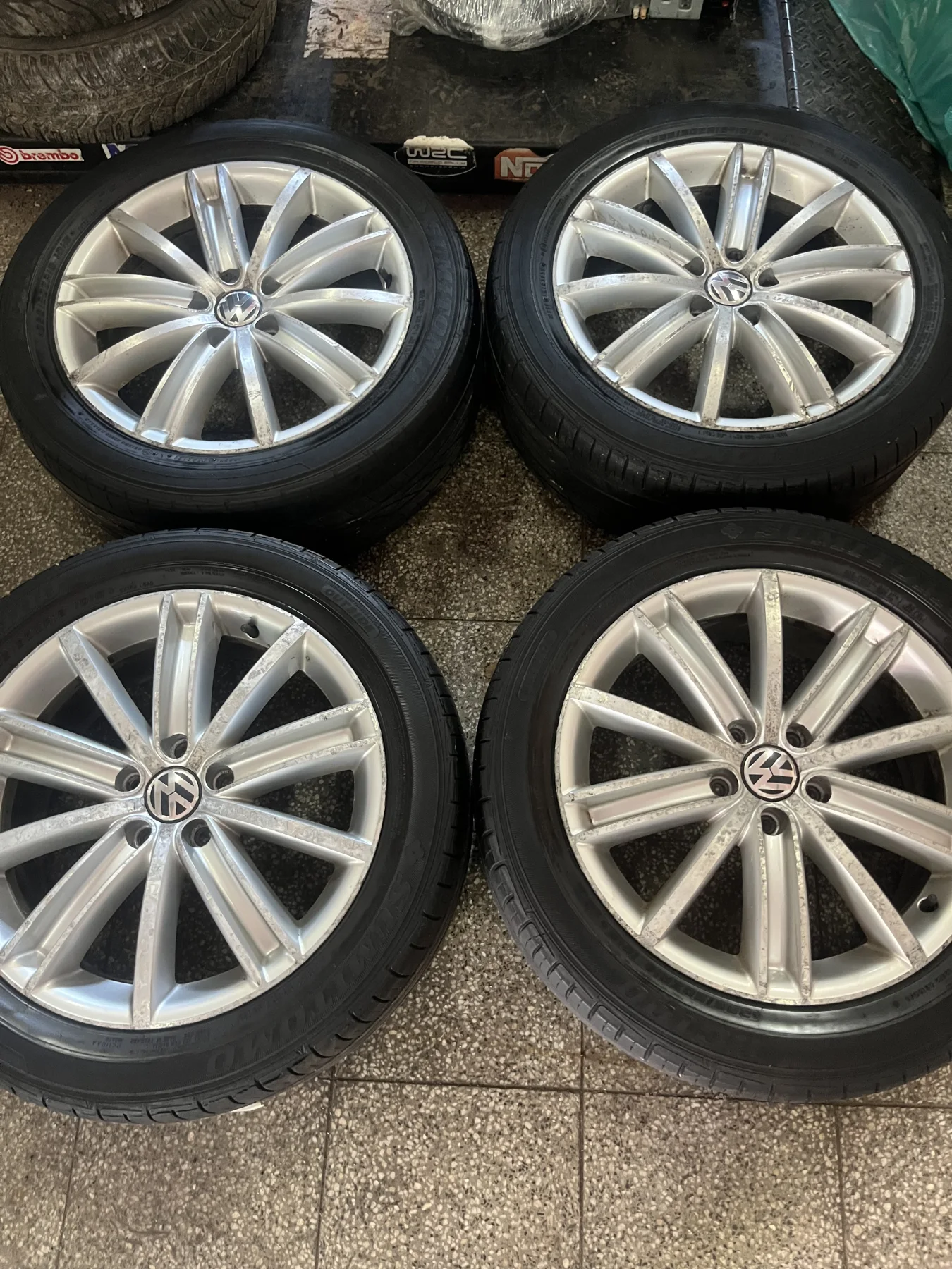 Alu kola 5x112 r18 Volkswagen